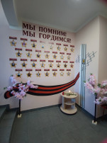 Открытие стены памяти "Мы помним! Мы гордимся!" Открытие стены памяти "Мы помним! Мы гордимся!".